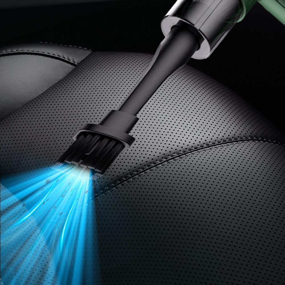 Car Cordless Vacuum Cleaner 3 in 1 Handheld Dust Buster Air Blower Multifunctional Inflator Pump Support 90° Foldable for Home Office Car Interior