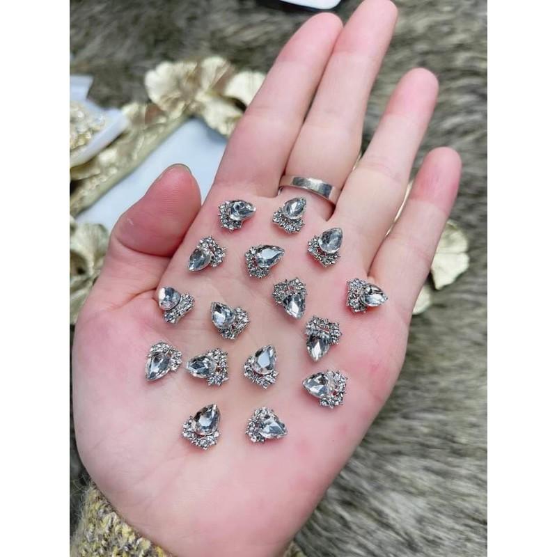 charm đá- phụ kiện nail