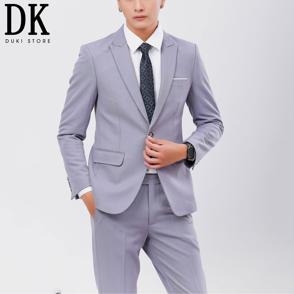 Bộ vest nam Hàn Quốc cao cấp - DUKI STORE