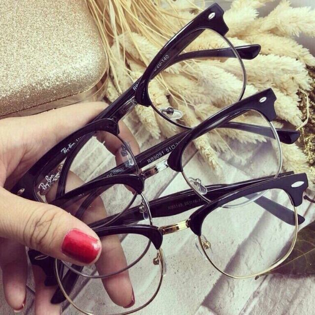 Kính Mát Giả Cận Nửa Gọng UNISEX