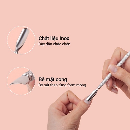 Cây đẩy da chết , cây sủi móng chuyên dùng cho tiệm nail