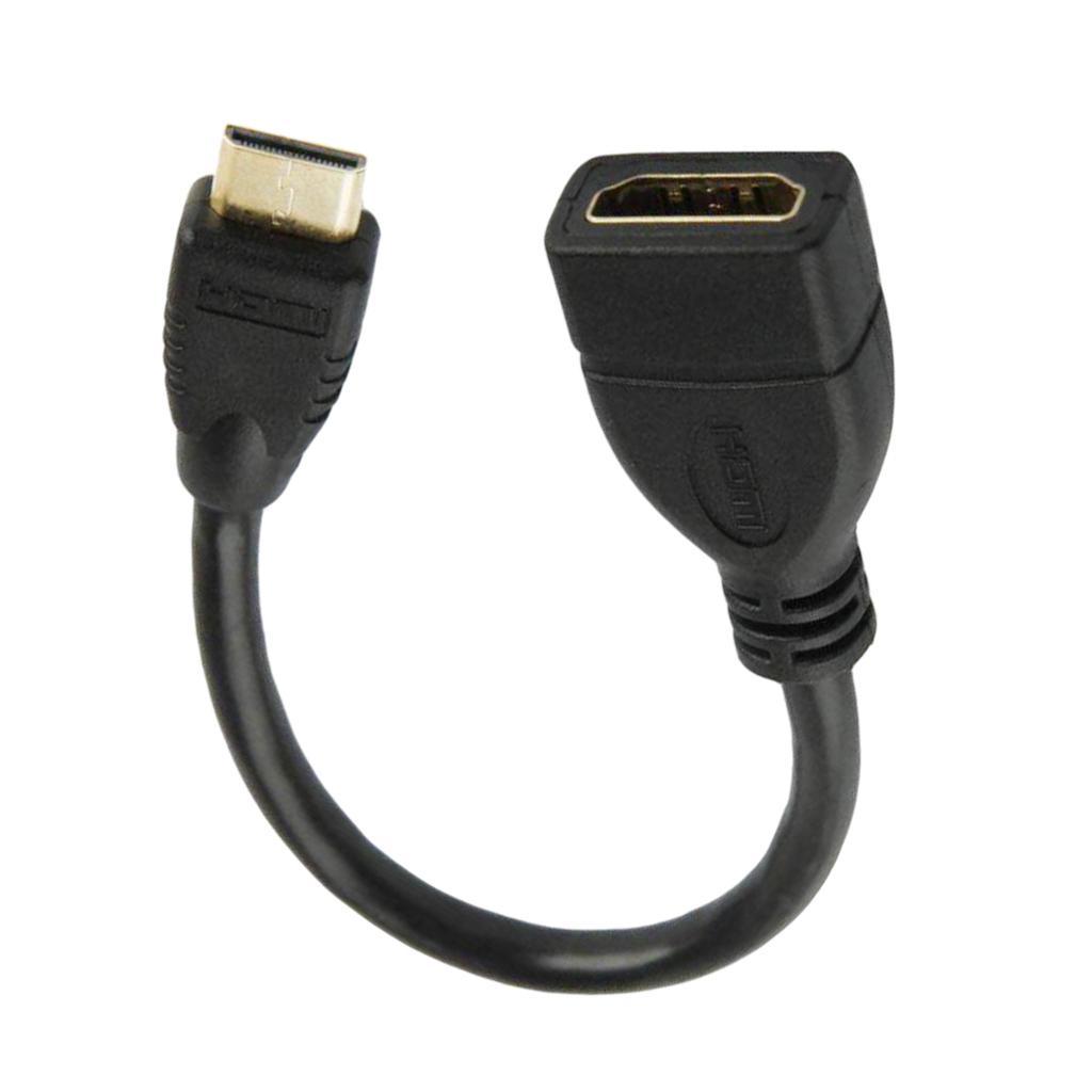 6.7" Mini   Male to Female Adapter Extension Cable for Laptop TV DVD