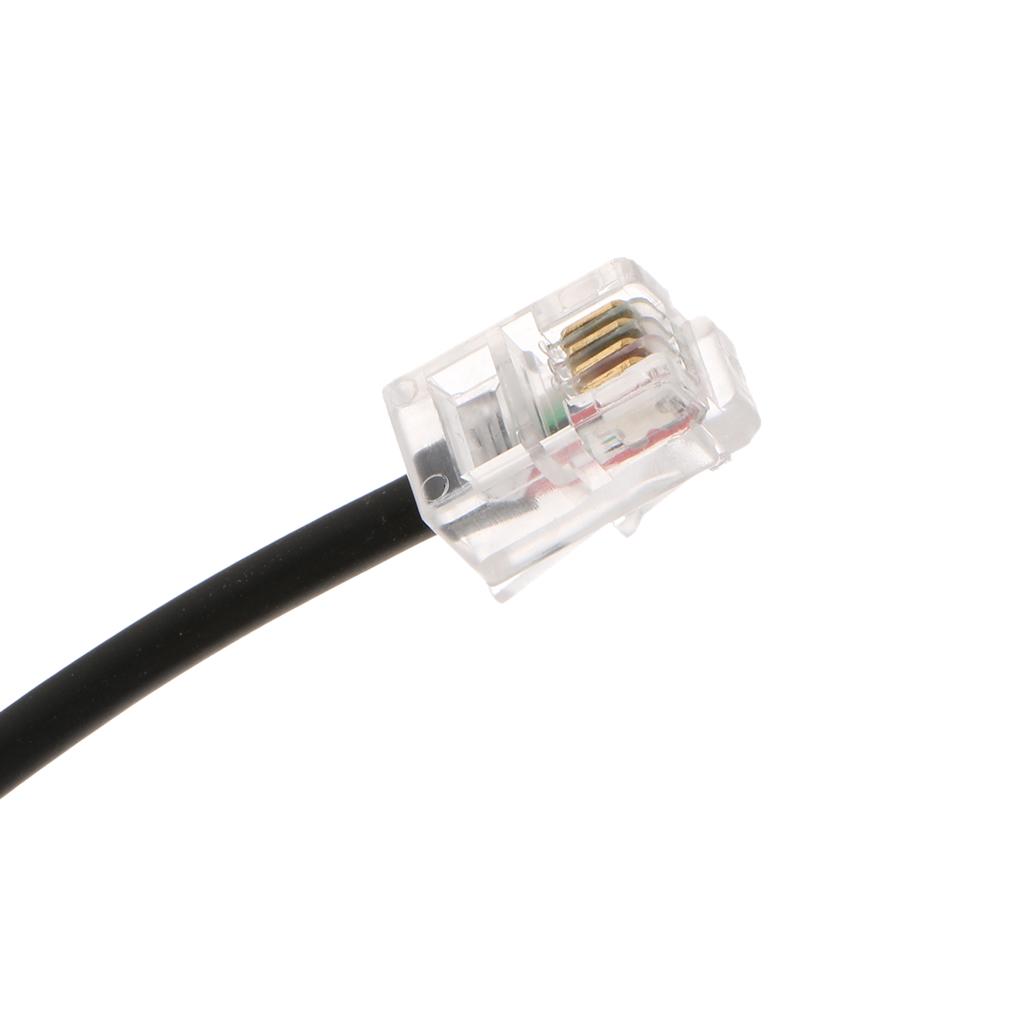 RJ9 Headset Microphone with Business Headsets for Noise Cancellation for Call