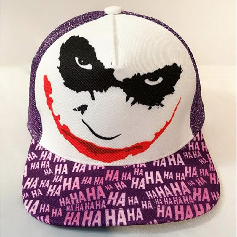 Mới Joker Mũ Bé Trai Bé Gái Nón Joker 3D In Mũ Bóng Chày Chú Hề Nón Hip Hop Thời Trang Thông Dụng Trưởng Thành Nam Nữ unisex