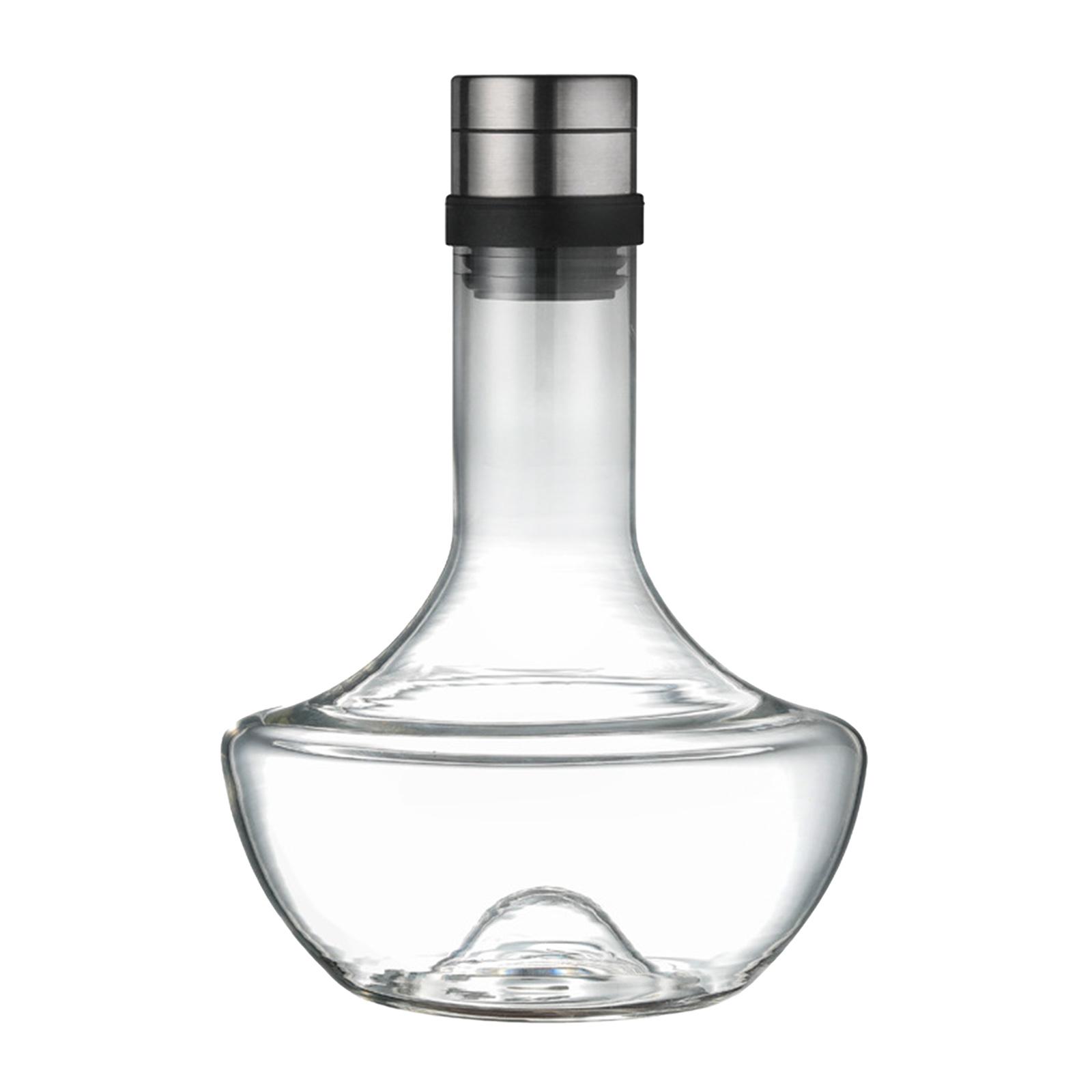 Red Wine Decanter Hand Blown Lead Free Crystal Carafe Red Wine Aerator