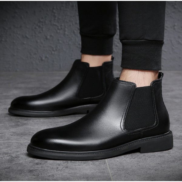 Giày Chelsea Boots Cổ Chun Nam Cao Cấp, Phong Cách Hiện Đại, Trẻ Trung, Sang Trọng