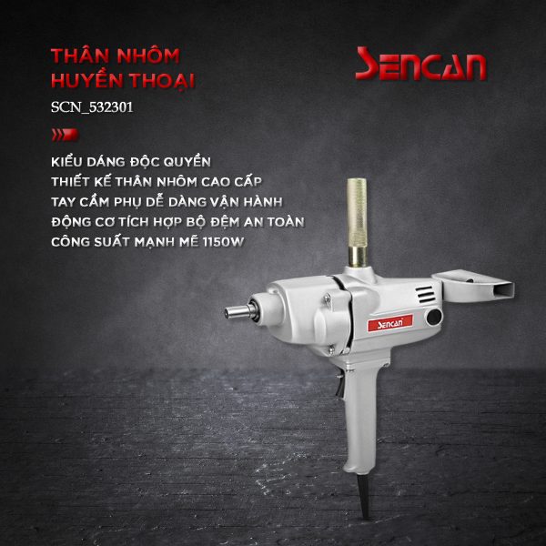 Máy khoan chuồn thân nhôm Sencan 532301