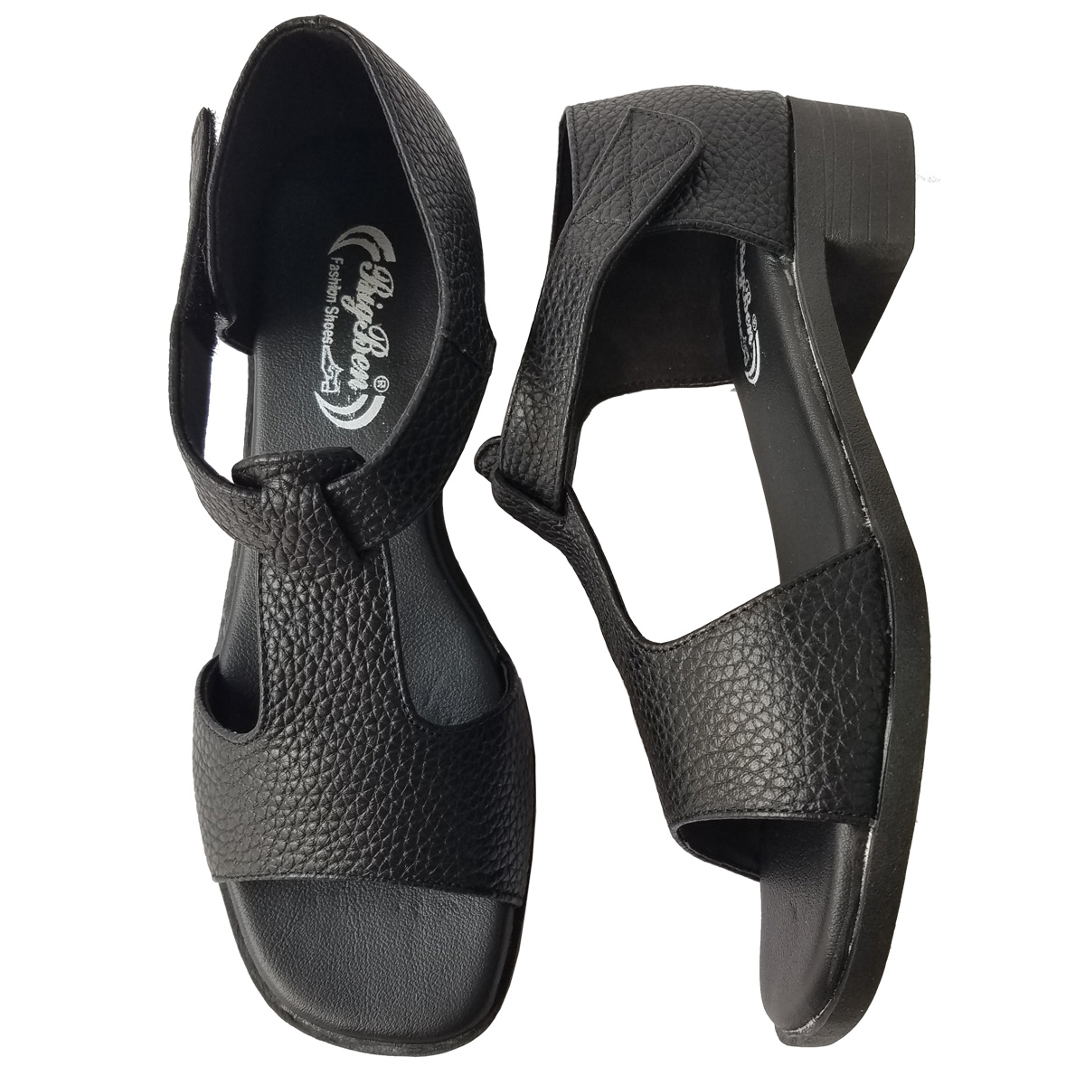 Giày Sandal Cao Gót Da Bò BIGGBEN Cao 4 Phân SDCG157