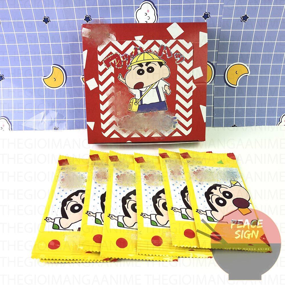 ( M120 ) Pack card nhân phẩm CRAYON SHIN-CHAN Cậu Bé Bút Chì anime chibi set ảnh thẻ gacha