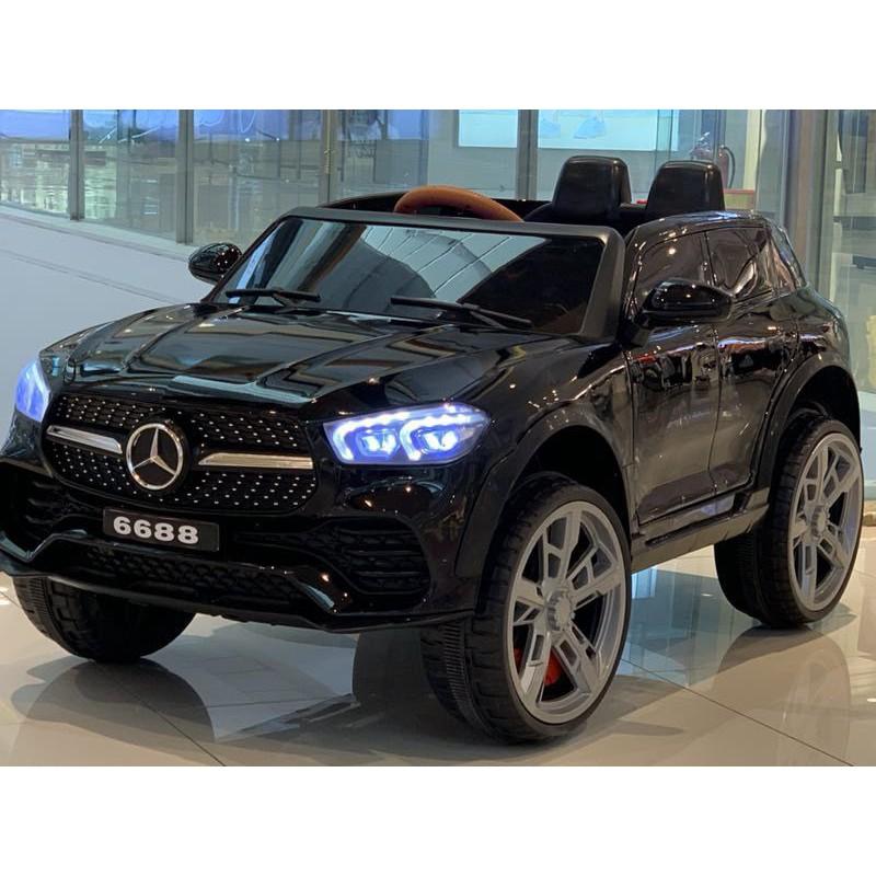 Ô tô xe điện trẻ em BABY-KID MERCEDES-6688 đồ chơi 4 động cơ 12V/7AH cho bé tự lái và điều khiển