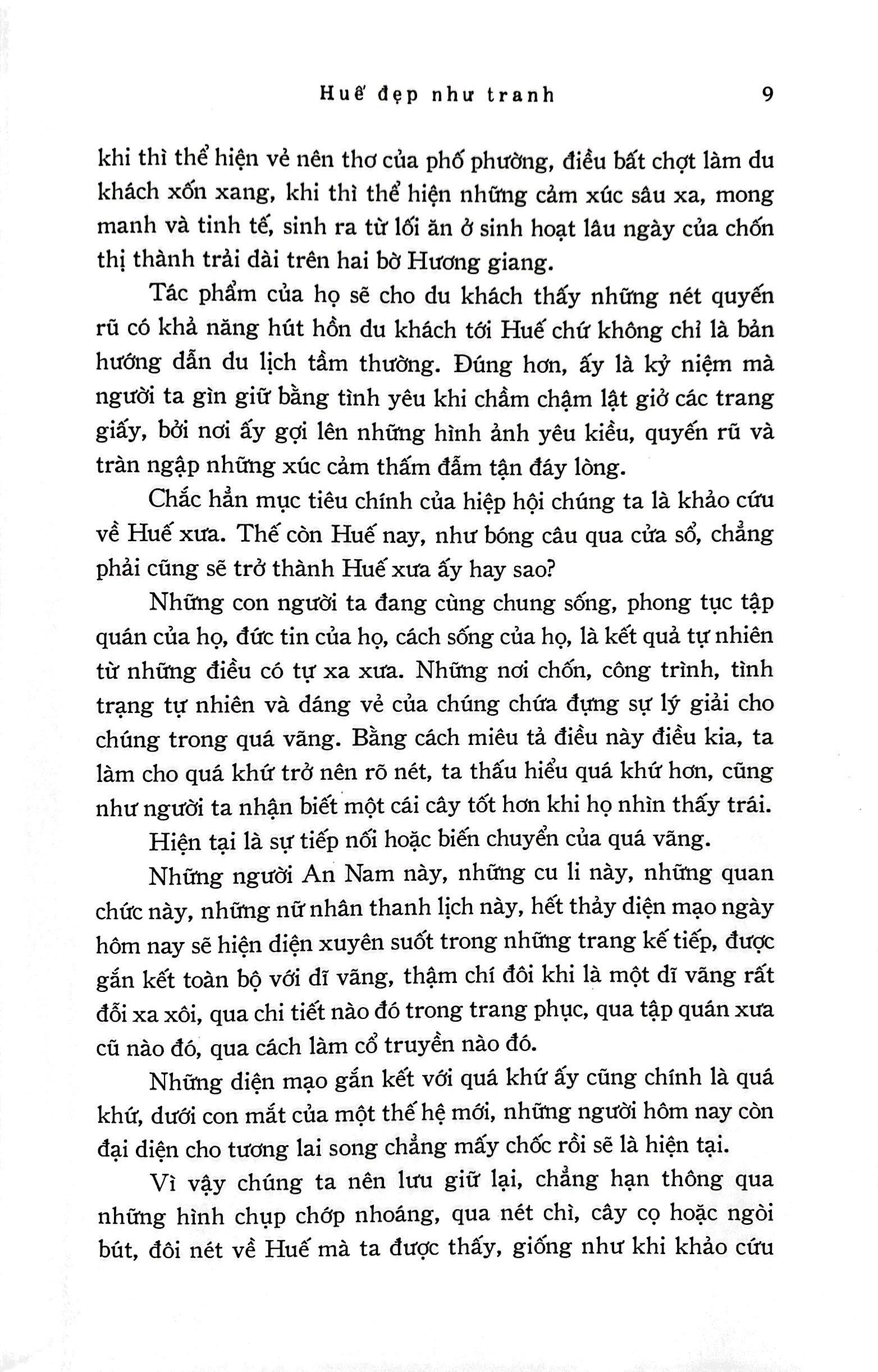 Huế Đẹp Như Tranh - Hué Pittoresque - Bìa Cứng