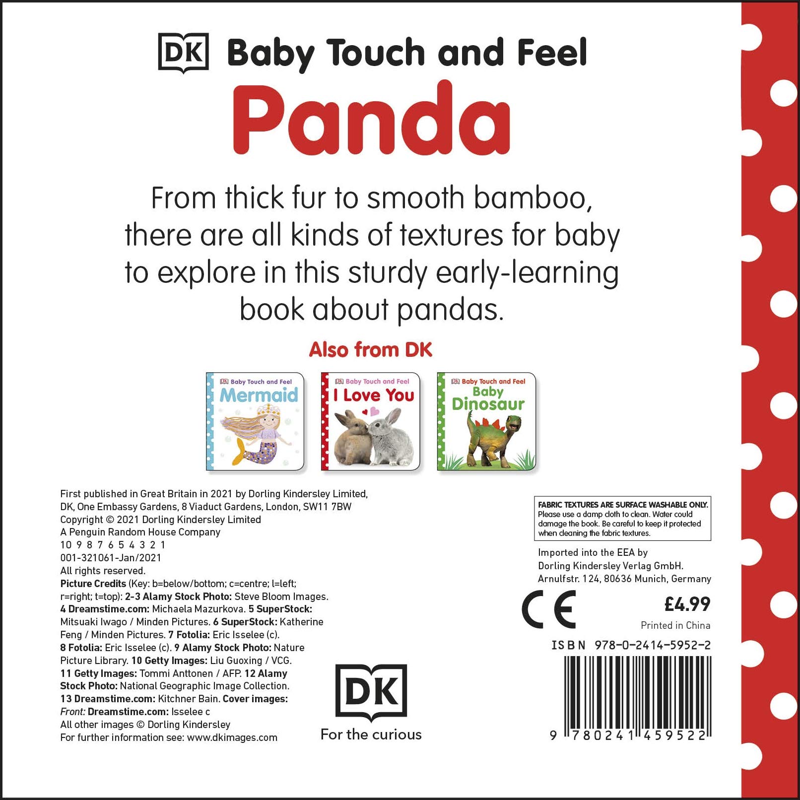 Baby Touch And Feel Panda