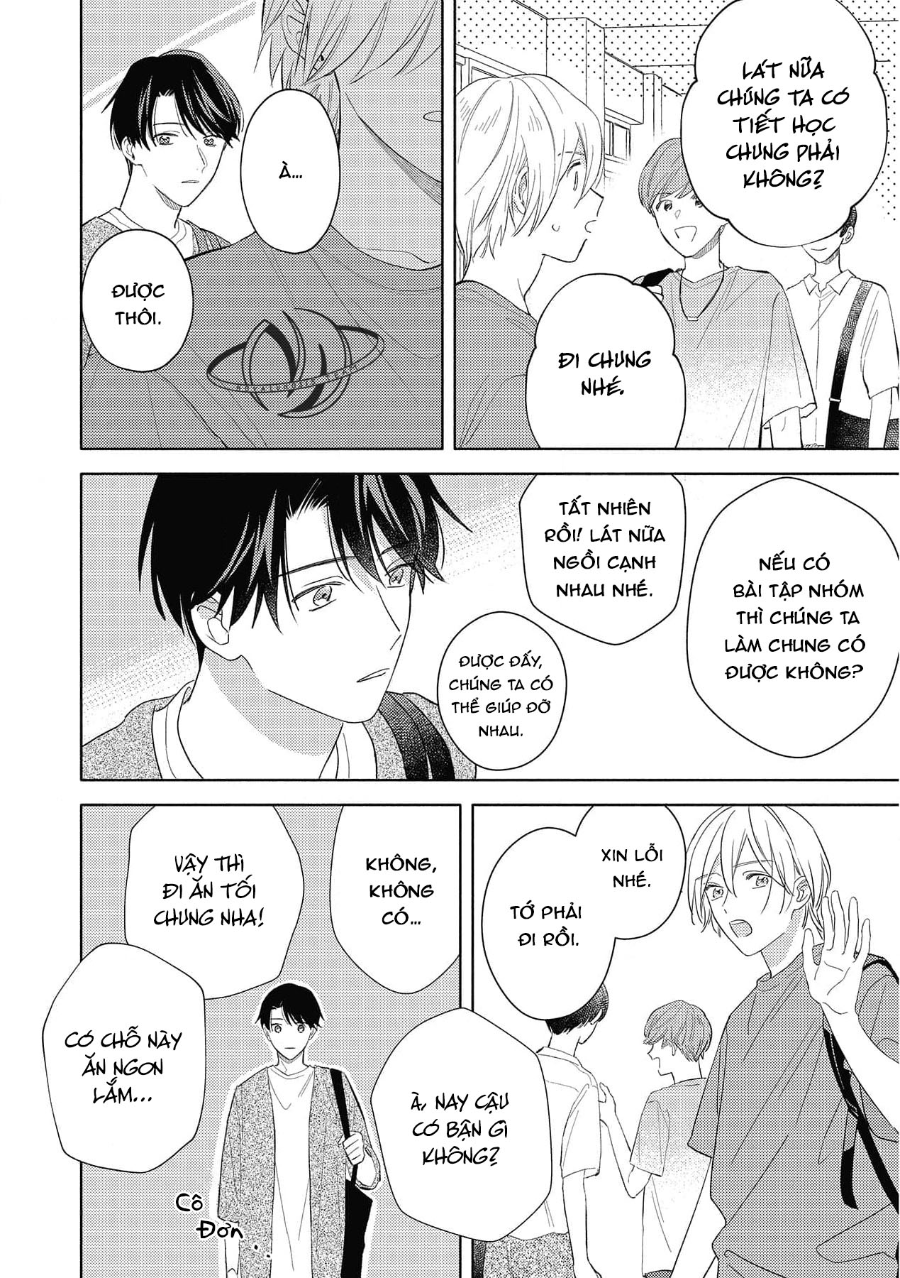 tình yêu chớm nở giữa đôi ta chapter 3 12