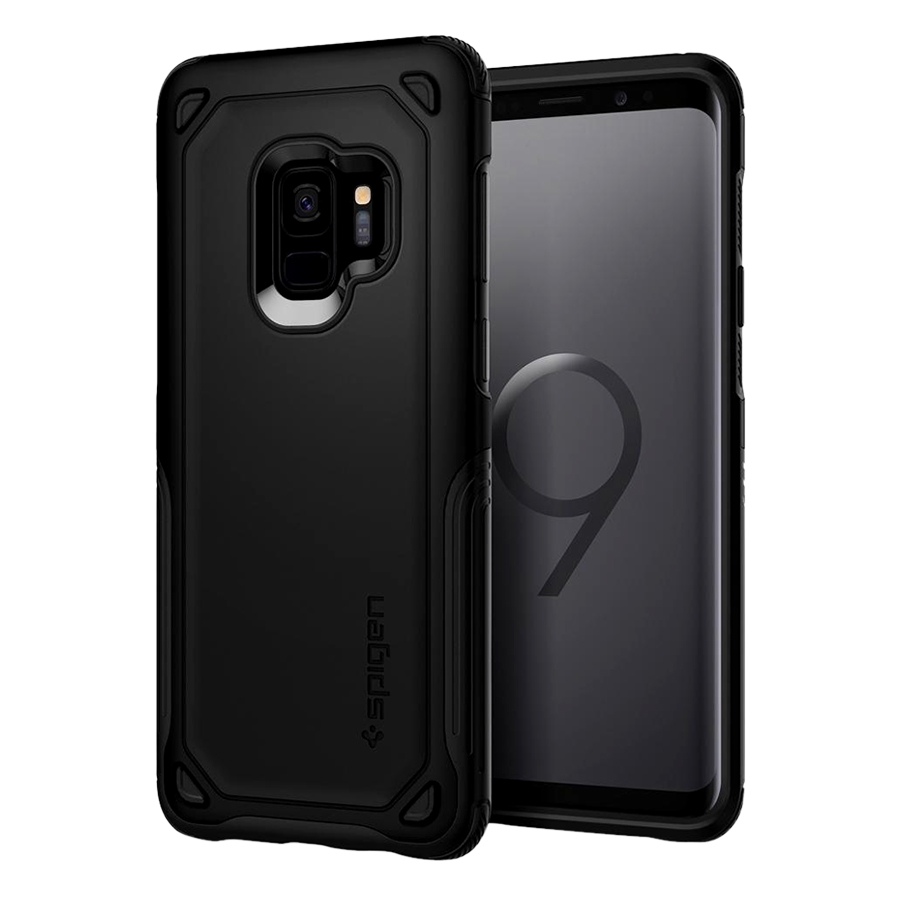 Ốp Lưng Samsung Galaxy S9 Hybrid Armor Spigen - Hàng Chính Hãng