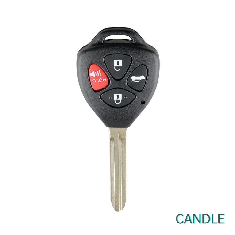 Vỏ Chìa Khóa Điều Khiển Từ Xa 4 Nút Cho Toyota Camry Camry