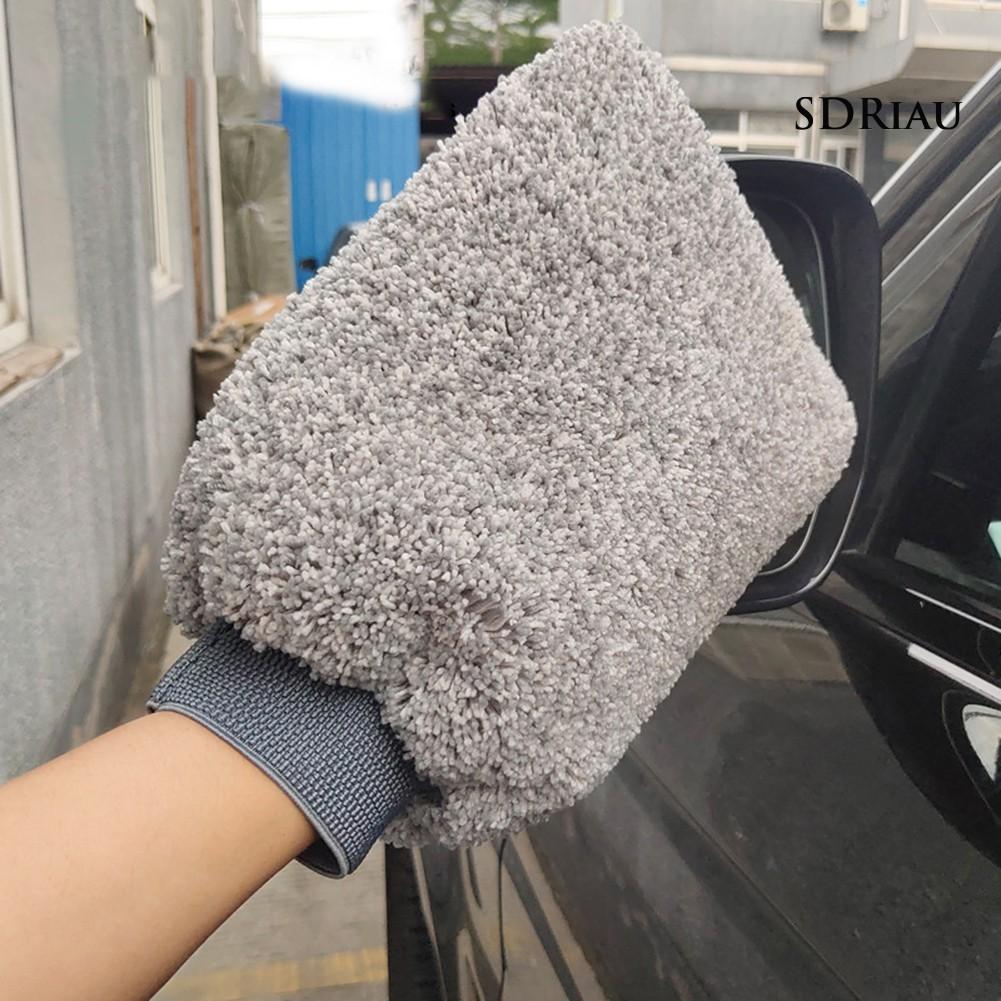 1 Găng Tay Vệ Sinh Xe Hơi Hai Mặt Chống Bụi Và Nước