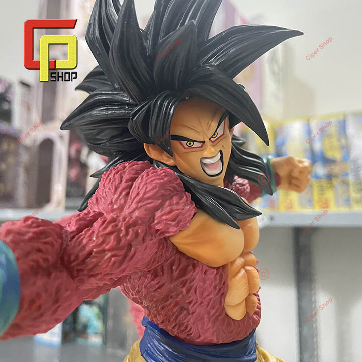 Mô hình Songoku Super Saiyan 4 - Figure Son Goku SS4