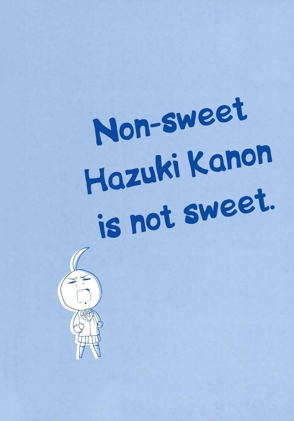 hazuki kanon wa amakunai. chapter 13 14