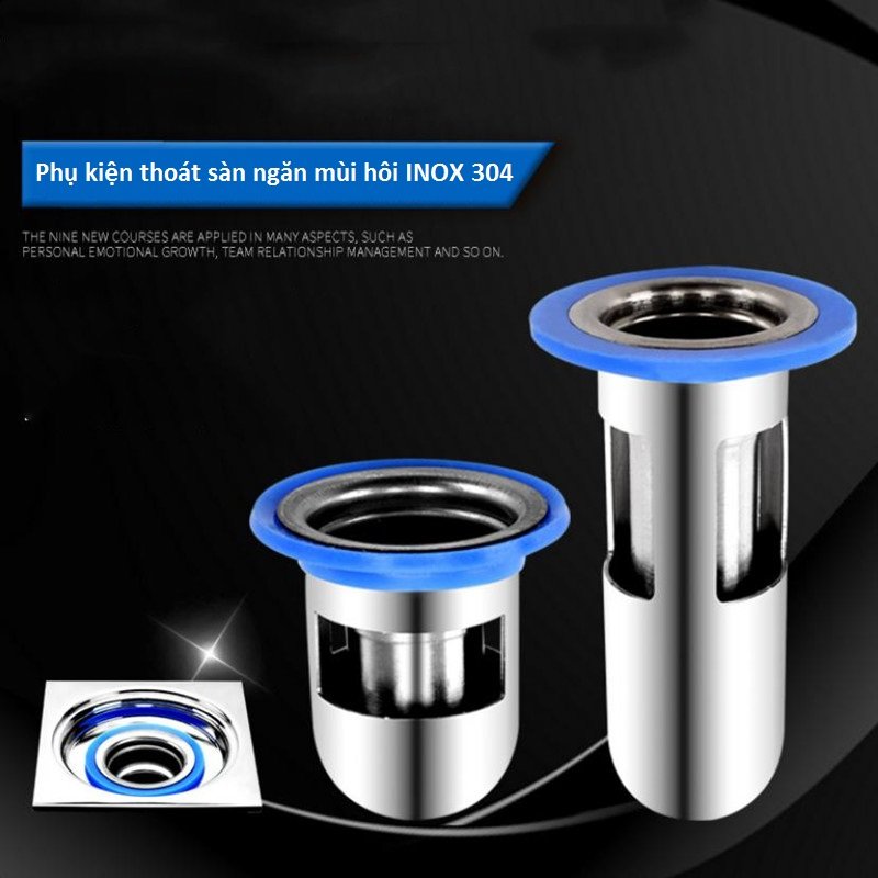 Phụ kiện thoát sàn ngăn mùi hôi INOX 304