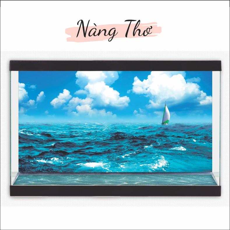 Decal dán hồ cá 3D