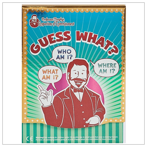 Professor Murphy's Quiz Cards - Guess What