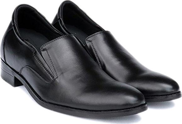 GIÀY TĂNG CHIỀU CAO GIÀY CAO DÀNH CHO NAM GIỚI S1011 ĐEN TRƠN - CAO 8CM GIÀY ĐỘN NAM CAO VƯỢT TRỘI