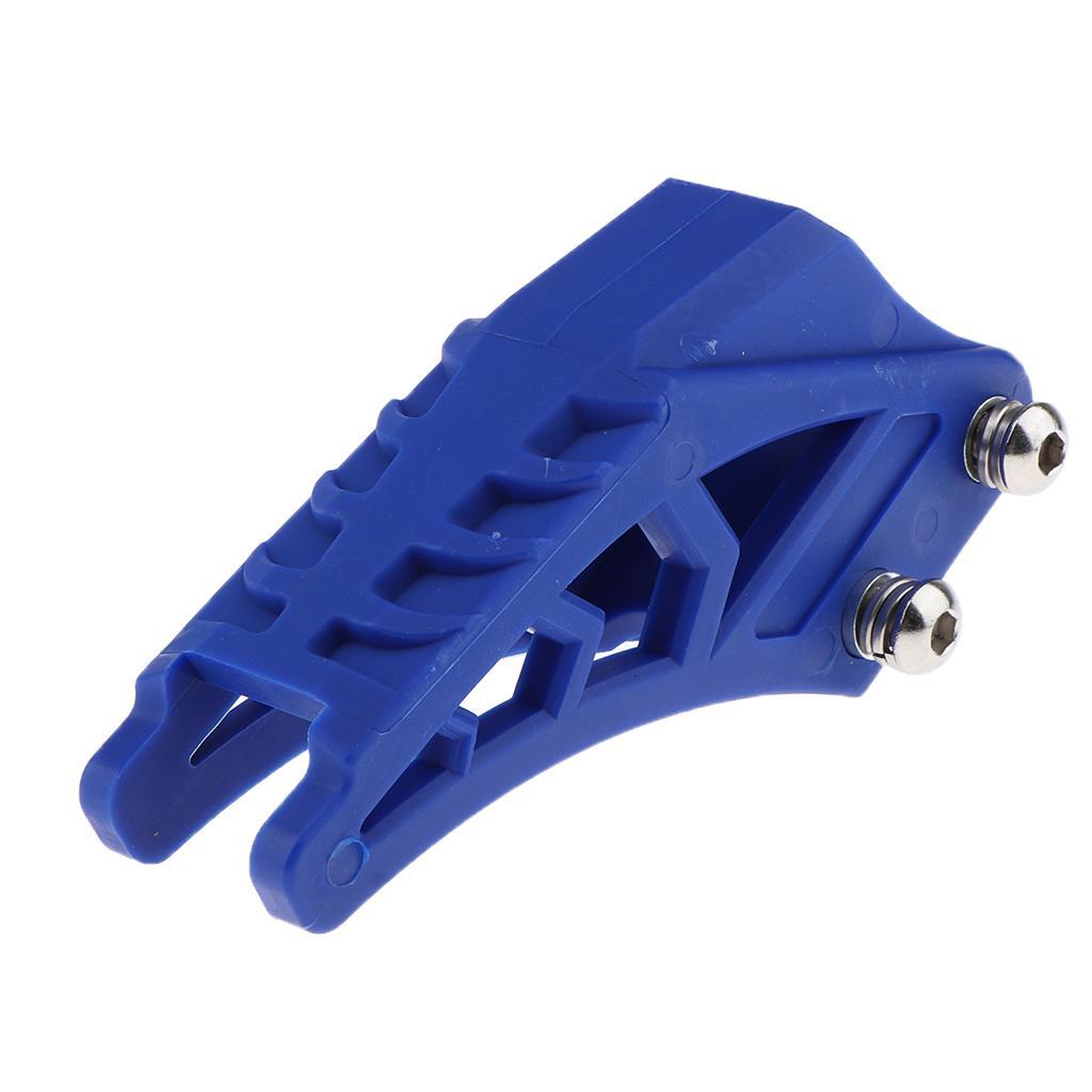 Motorcycle Tensioner Guard Chain Guide Protector Slider For 250 Blue