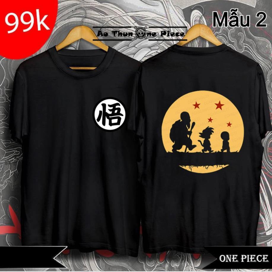 ️SALE HOT️Áo Thun Dragon Ball Songoku Krillin và Quy lão Kame &quot;HAKUNA MATATA&quot; Cực Ngầu, Cực chất - Áo Thun One Piece