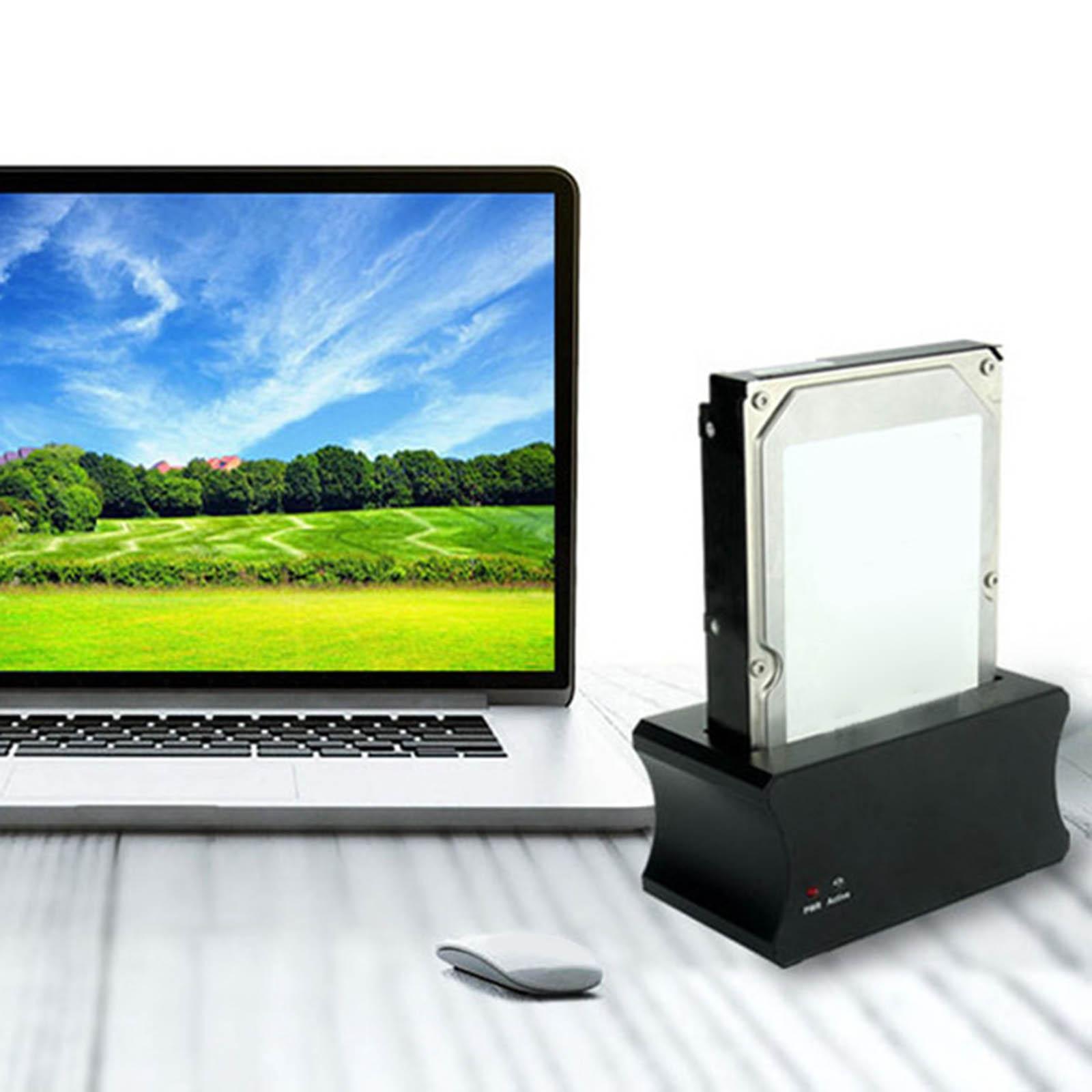 USB 3.0 to SATA Hard DrivesDocking Station Single Bay Aluminum Dock Box for 2.5" 3.5" SATA /HDD, Drives, Support 8 TB Docking Station US