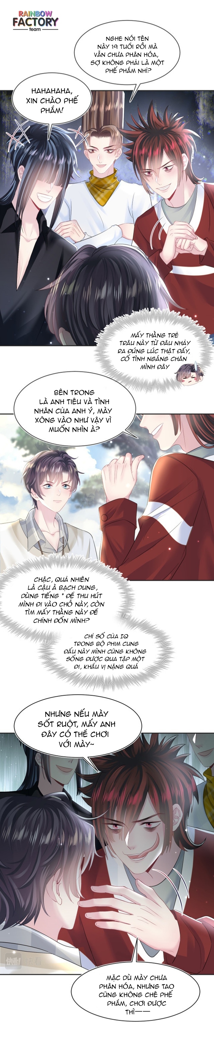 bạch liên hoa tuyệt mĩ dạy học online chapter 120 10