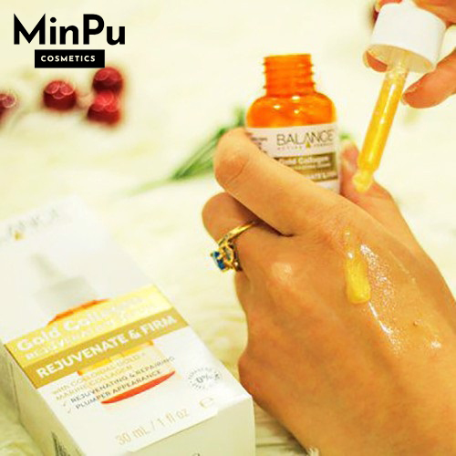 Balance Active Formula Gold+ Marine Collagen Rejuvenating Serum - tinh Chất Dưỡng Da Căng Bóng, Dành cho da Lão Hóa 30ml