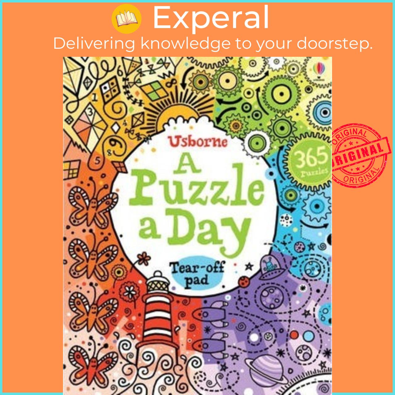 Sách - A Puzzle a Day by Phillip Clarke