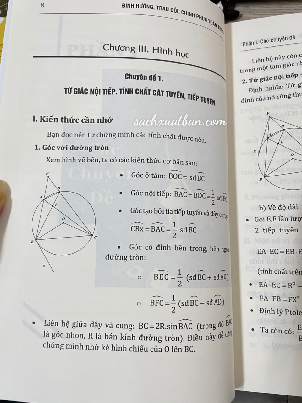 Định hướng, trau dồi, chinh phục Toán THCS quyển 2 - Hình học, tổ hợp