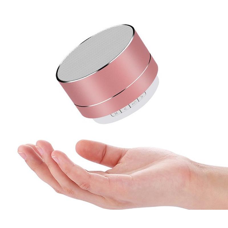 Loa Bluetooth không dây di động nhiều màu Macaron Creative Cartoon Mini Sound 5.0 Loa siêu trầm Quà tặng điện thoại di động Màu sắc: Hồng