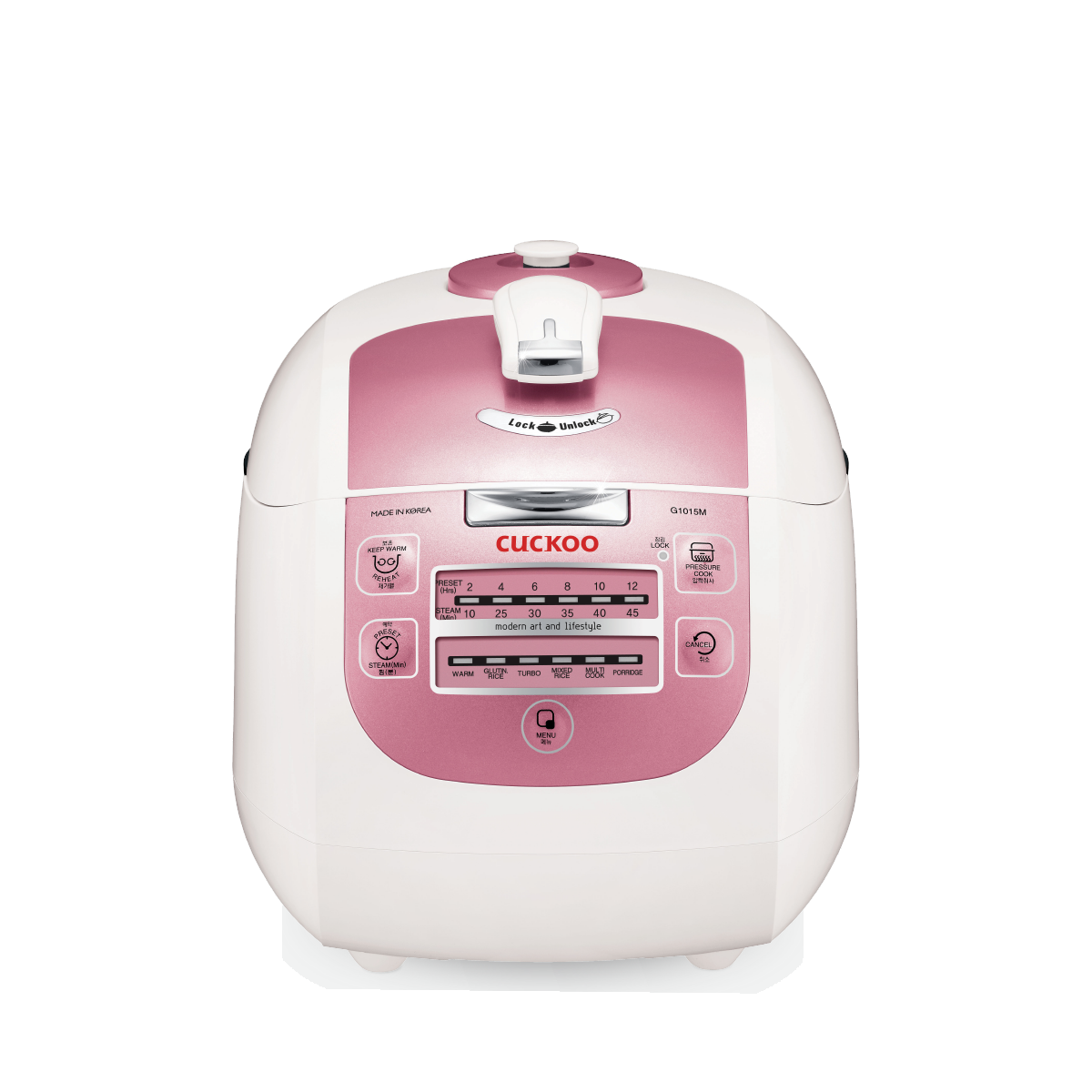 Nồi Cơm Áp Suất Điện Tử Cuckoo 1.8L CRP-G1015M - 1.8L - Hàng Chính Hãng