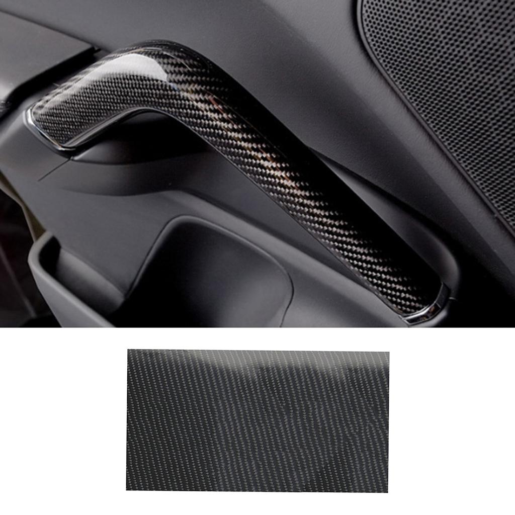 Gloss Black Textured Car Wrap Sheet Protective Film Decal Sticker 50X200cm