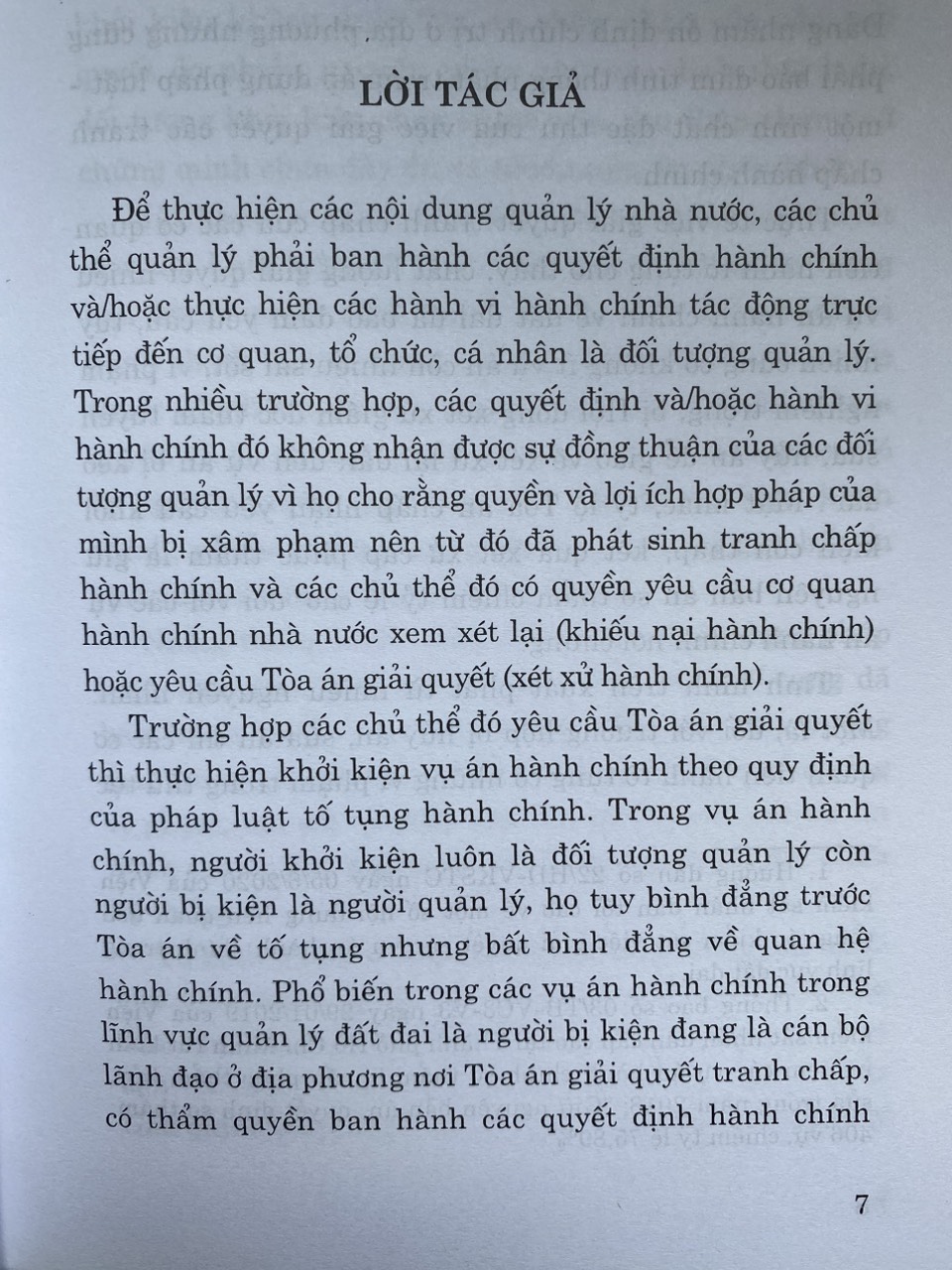 Giải quyết tranh chấp hành chính trong lĩnh vực quản lý đất đai - Phát hiện vi phạm và xử lý vướng mắc (Sách chuyên khảo)