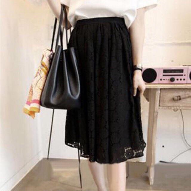 Chân Váy Xoè Ren Thời Trang Nữ
