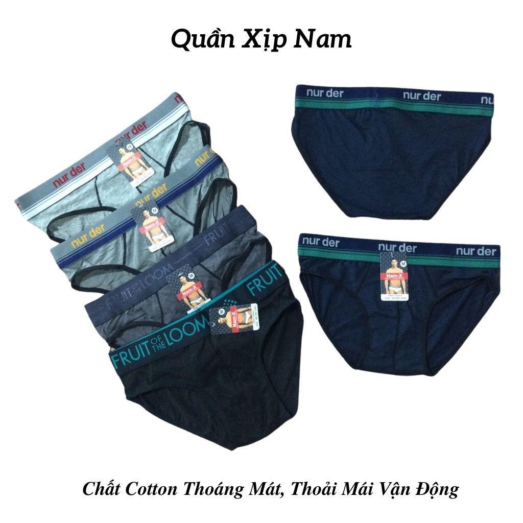 Quần Lót Nam Cao Cấp️️ Chất Coton Thoáng Mát, Thoải Mái Vận Động, Màu Sắc Nam Tính