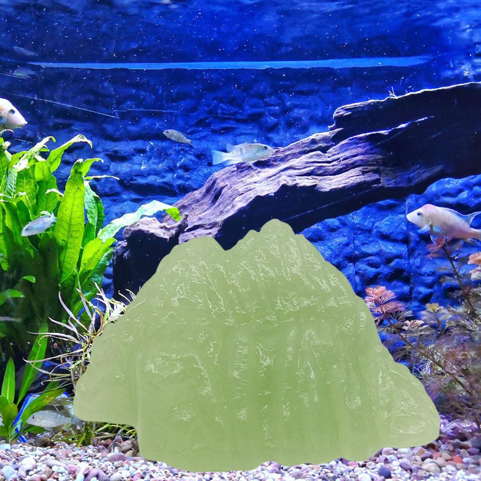 Dark Glowing Rock Luminous Stone for Aquarium Landscaping