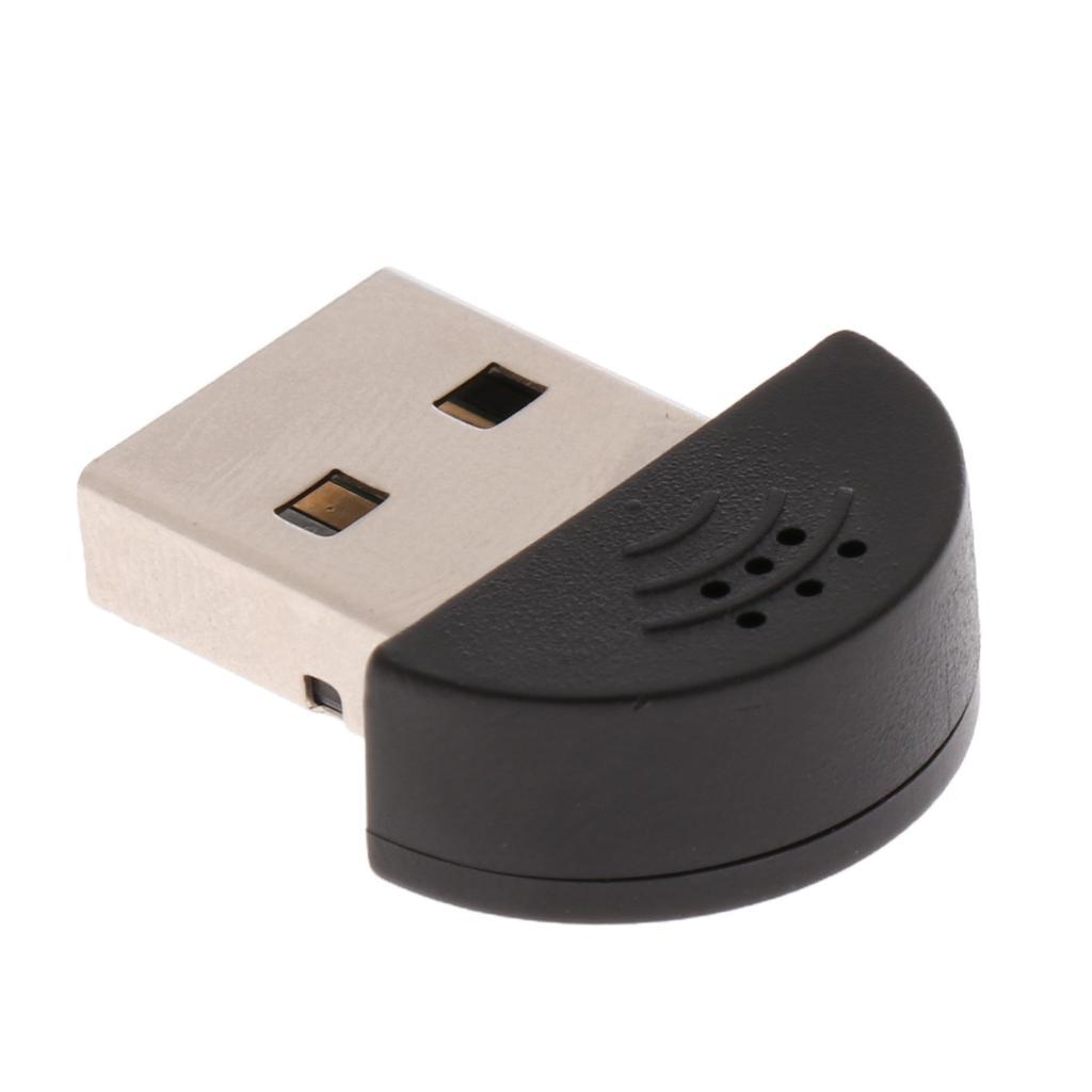 Mini USB Microphone Audio Studio Recording KTV Mic for Laptop PC Desktop