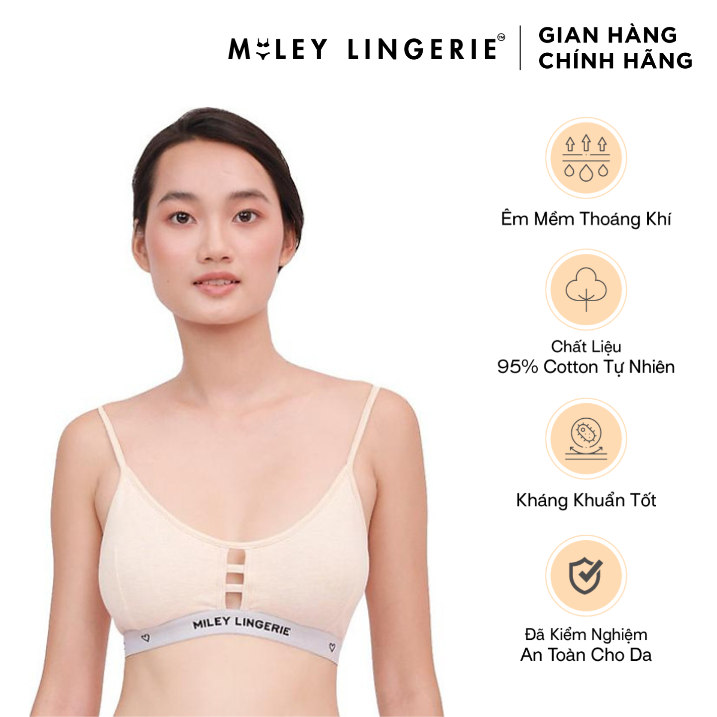 Áo Ngực Không Gọng Thể Thao Melange Active Miley Lingerie BRM