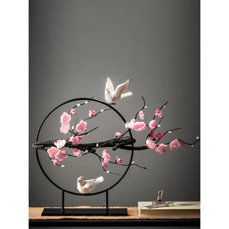 Lọ hoa tiểu cảnh trang trí phòng khách/ phong cách cổ điển
