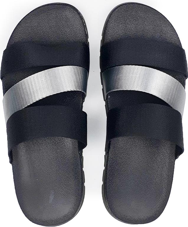 Dép nam 3 dây quai ngang vải dù êm chân D032