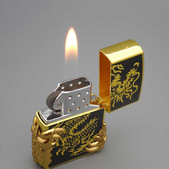 Hộp quẹt hình con rồng V.3