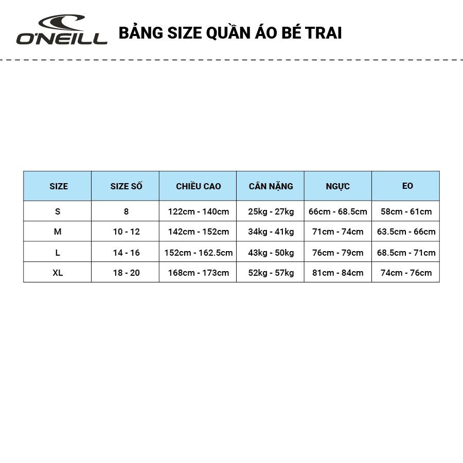 Quần đi biển bé trai Oneill Hyperfreak Lifeguard - SU0206011-RED