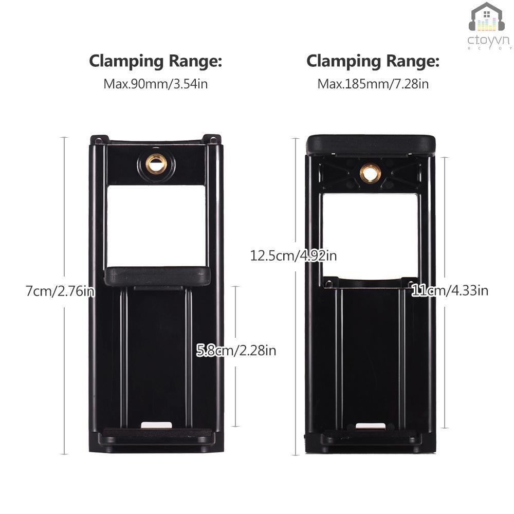 Giá đỡ điện thoại/máy tính bảng với dây ren 1/4 đa năng