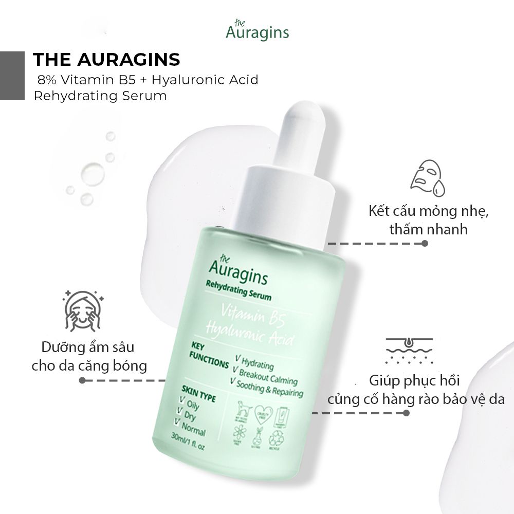 Tinh Chất Chăm Sóc Da The Auragins