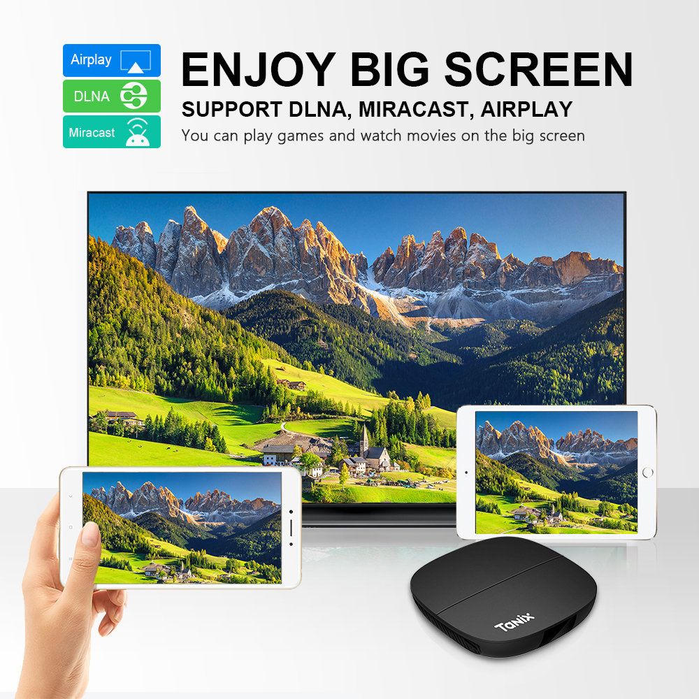 Android TV Box Tanix A3 Ram 2Gb/16Gb 4K UltraHD - Hàng Chính Hãng