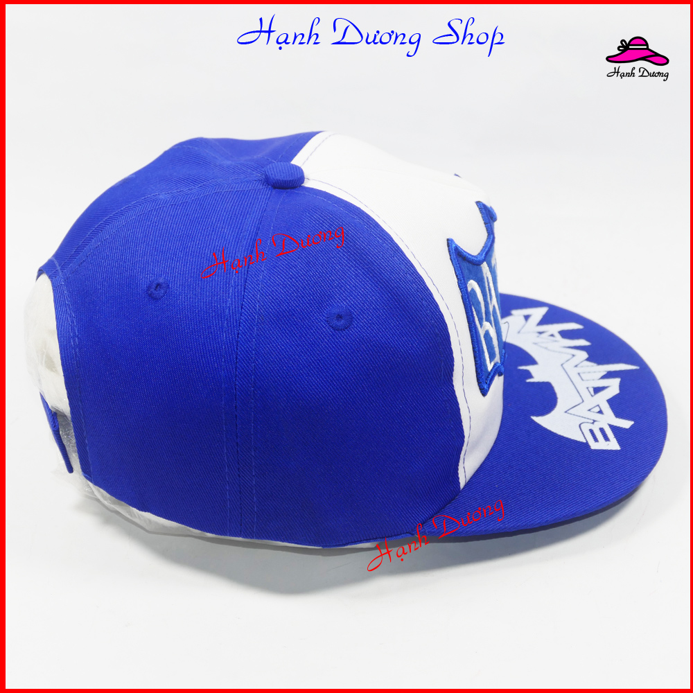 Mũ snapback hiphop cho bé từ 2 đến 5 tuổi, phong cách năng động cho bé yêu nhà bạn, thiết kế mỏ bằng, màu sắc hoạt tiết nổi bật bắt mắt